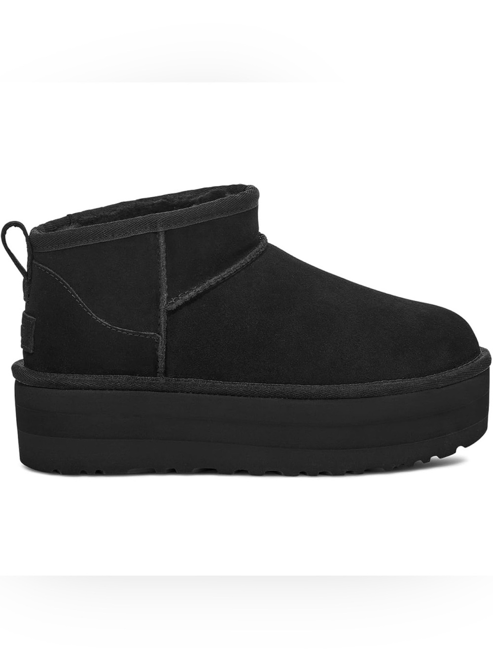 UGG Classic Mini Platform Bootie in Black